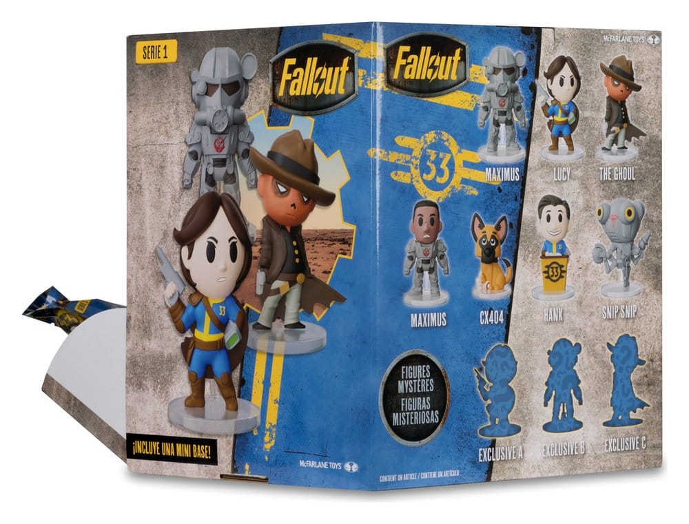 Fallout (TV Show) Blind Bag minifiguras Serie 1 6 cm Expositor (24)