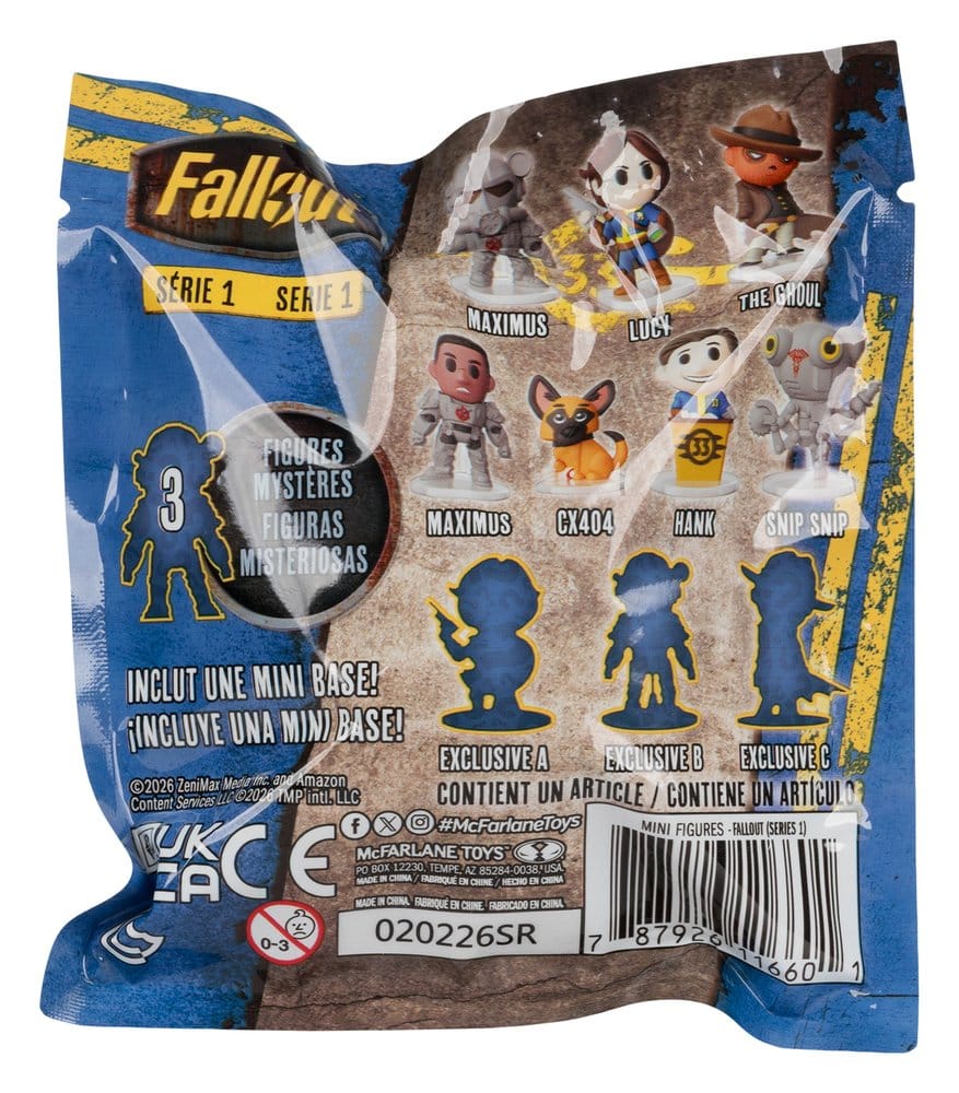 Fallout (TV Show) Blind Bag minifiguras Serie 1 6 cm Expositor (24)