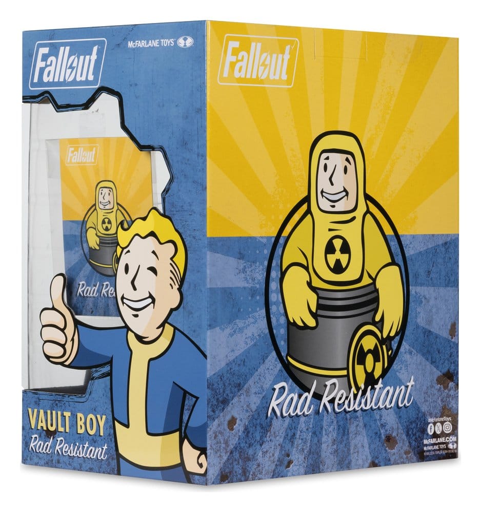 Fallout Estatua PVC Vault Boy (Rad Resistant) 14 cm