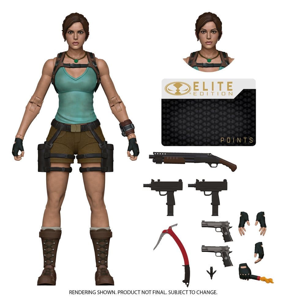 Tomb Raider: Legacy of Atlantis McFarlane Elite Edition Figura Deluxe Lara Croft (Tomb Raider: Legacy of Atlantis) #25 18 cm