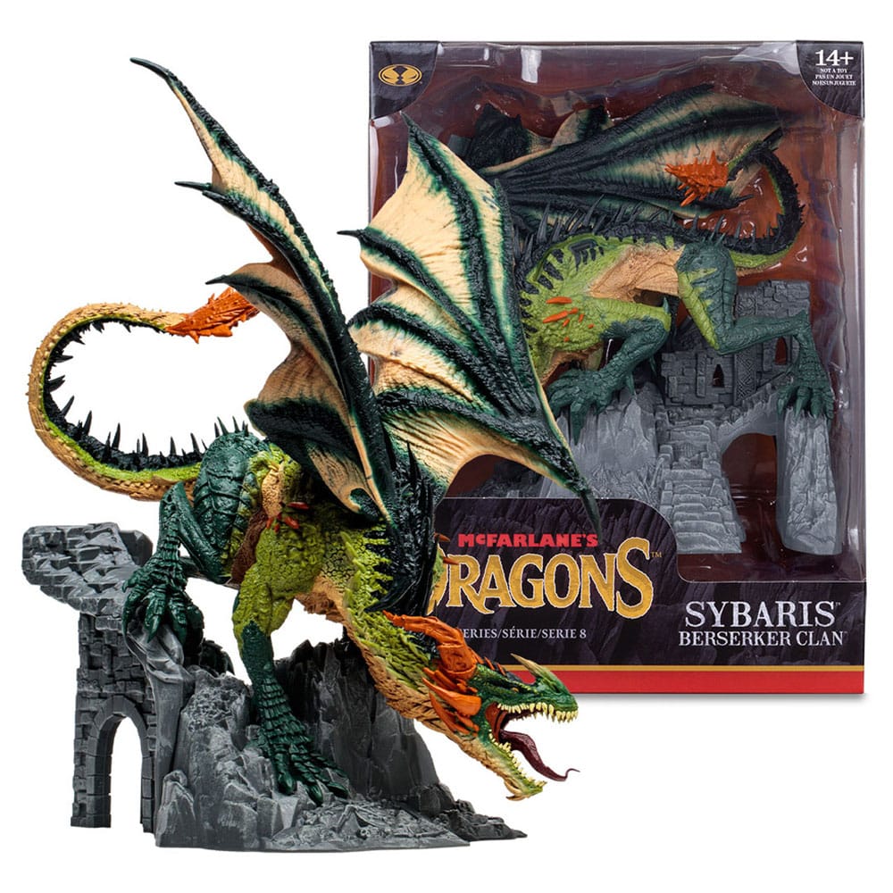 McFarlane´s Dragons Serie 8 Figura Berserker Clan 15 cm