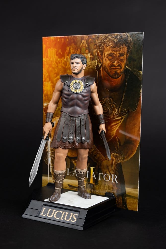 Gladiator II Figura Movie Maniacs Lucius 16 cm