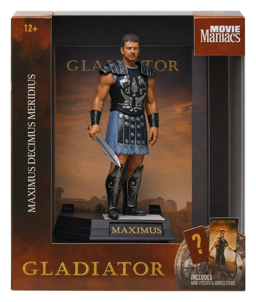 Gladiator Figura Movie Maniacs Maximus Decimus Meridius 16 cm Frikytopia