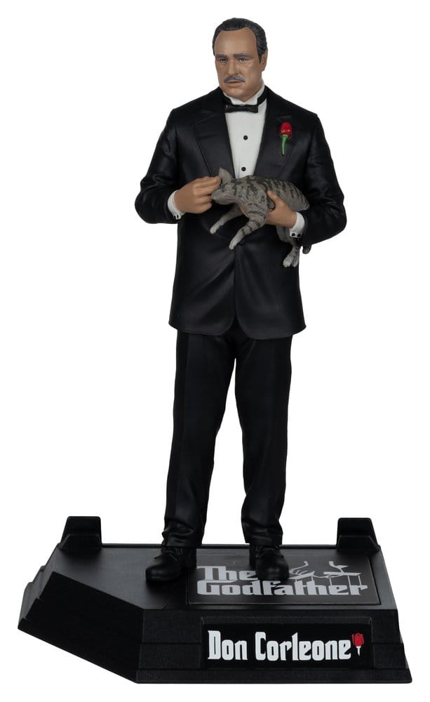 El Padrino Movie Maniacs Figura Don Corleone 17 cm Frikytopia