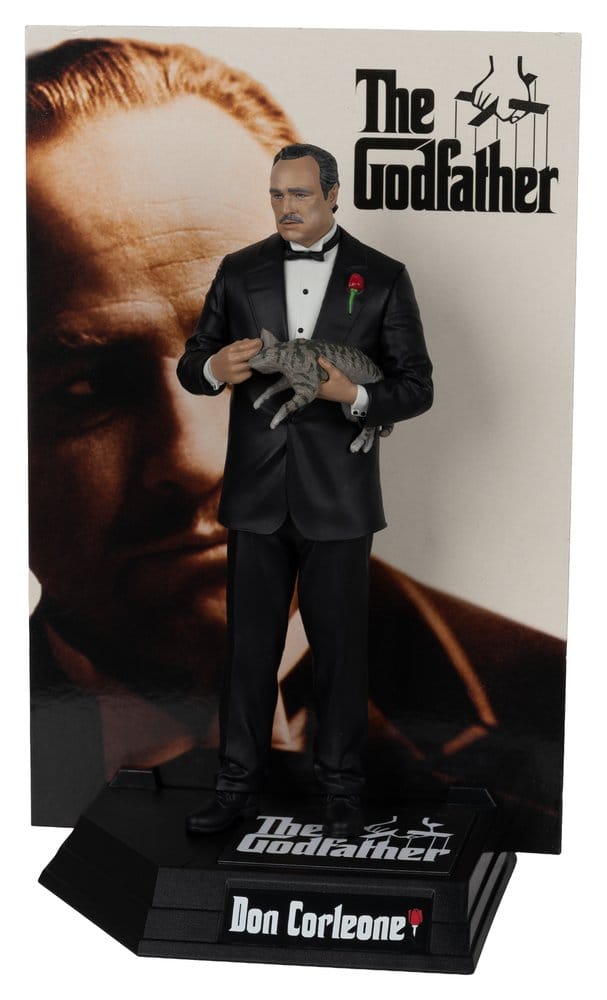 El Padrino Movie Maniacs Figura Don Corleone 17 cm
