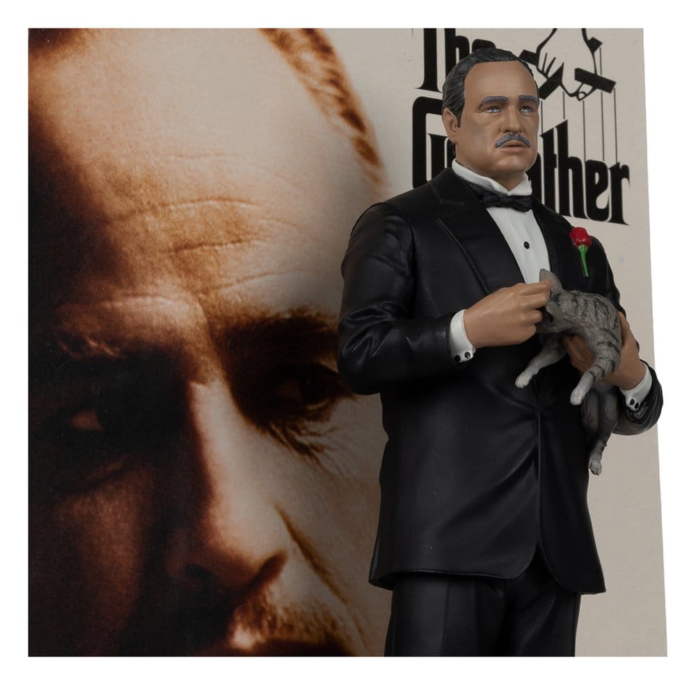 El Padrino Movie Maniacs Figura Don Corleone 17 cm