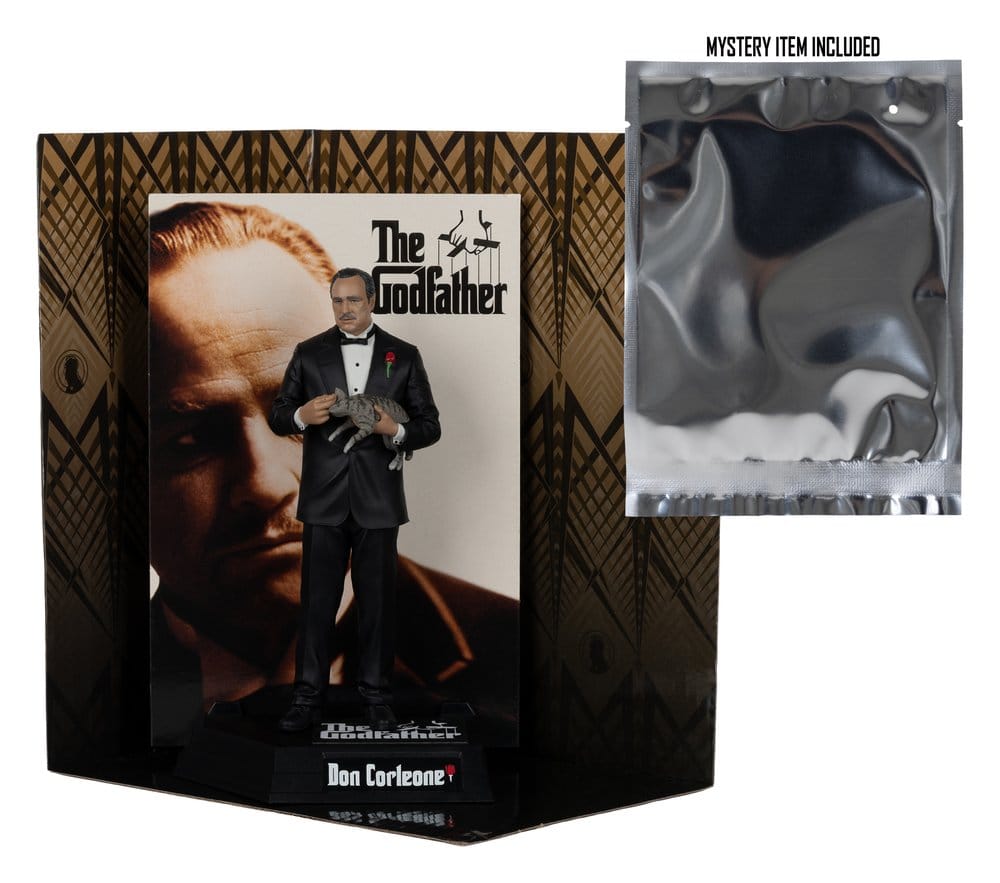 El Padrino Movie Maniacs Figura Don Corleone 17 cm