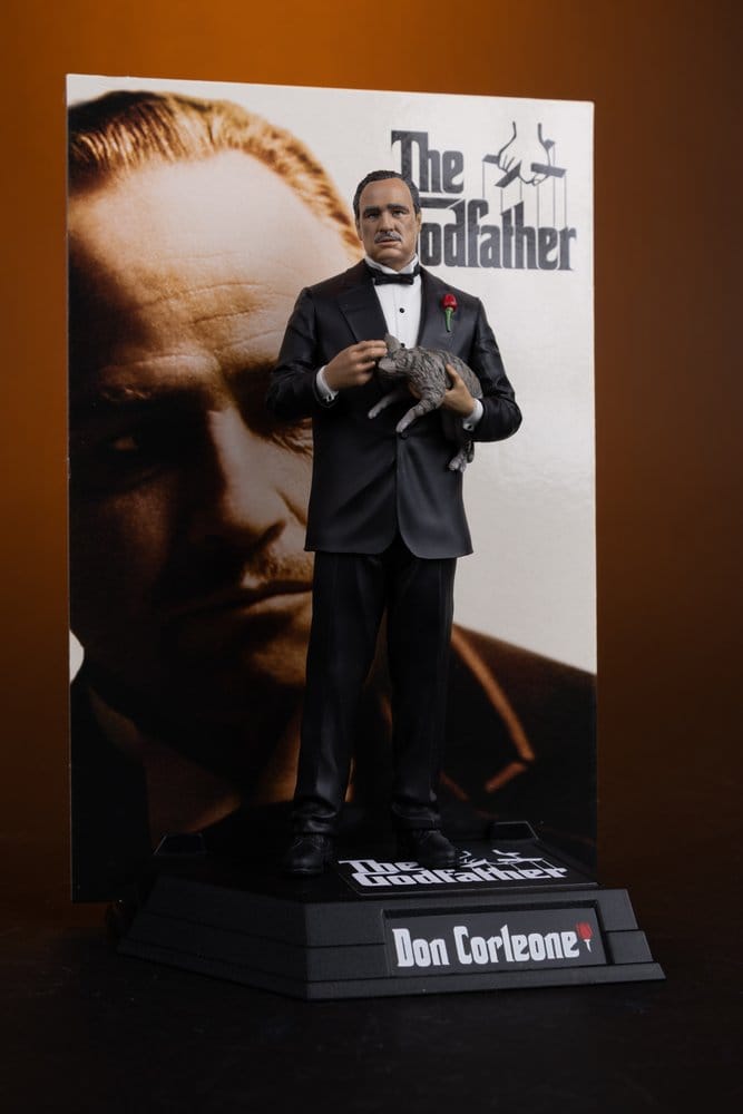 El Padrino Movie Maniacs Figura Don Corleone 17 cm
