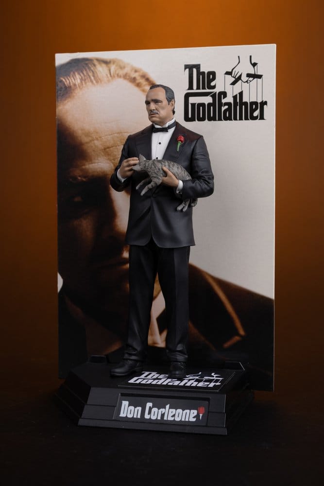 El Padrino Movie Maniacs Figura Don Corleone 17 cm