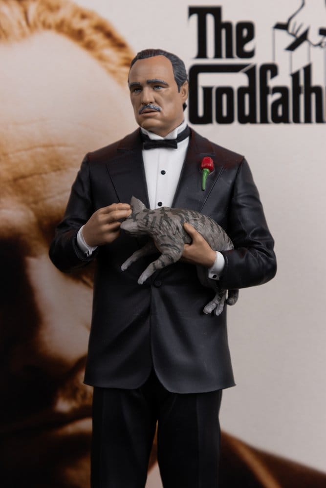 El Padrino Movie Maniacs Figura Don Corleone 17 cm