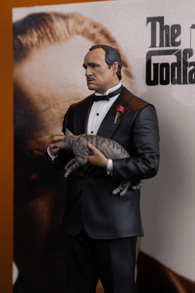 El Padrino Movie Maniacs Figura Don Corleone 17 cm
