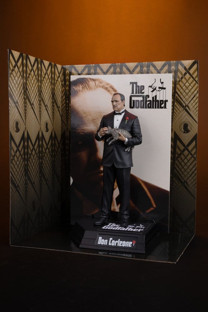 El Padrino Movie Maniacs Figura Don Corleone 17 cm