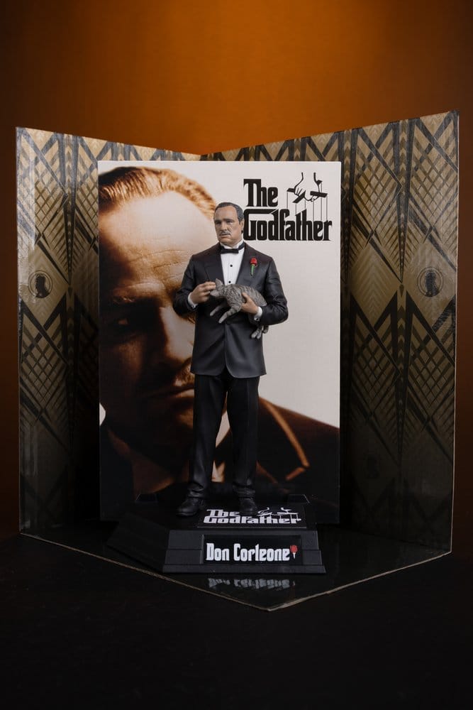El Padrino Movie Maniacs Figura Don Corleone 17 cm