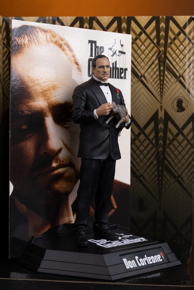 El Padrino Movie Maniacs Figura Don Corleone 17 cm
