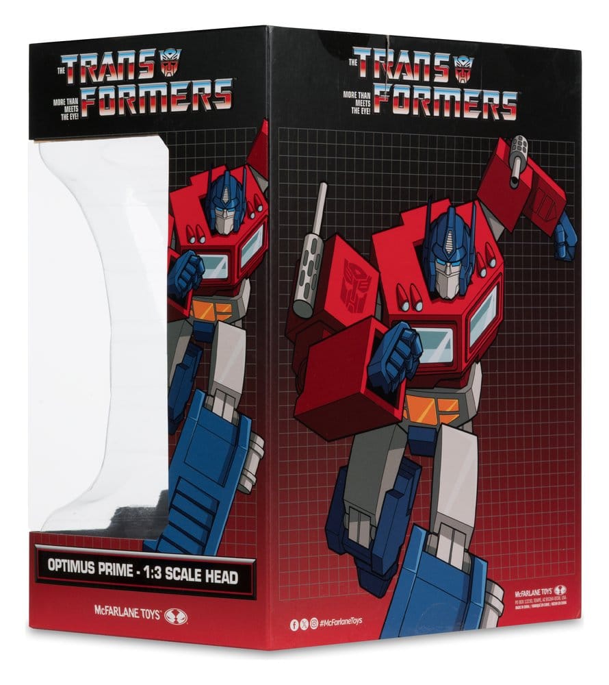 TRANSFORMERS 1:3 HEAD Réplica OPTIMUS