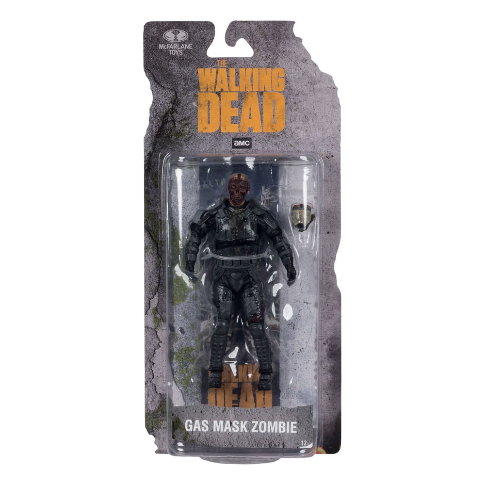 The Walking Dead Figura Gas Mask Zombie (Season 4) 13 cm