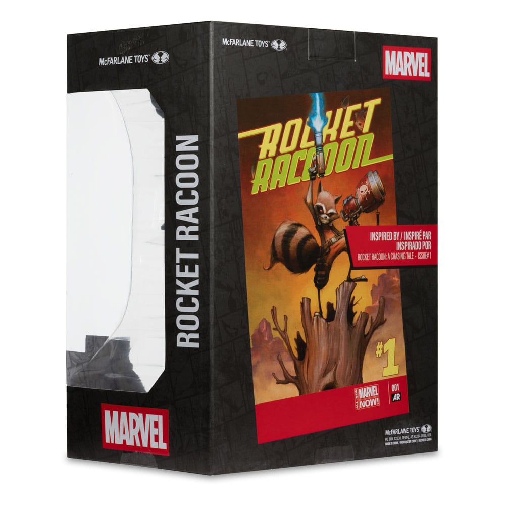 Marvel Collection Estatua PVC 1/6 Rocket Racoon (Rocket Racoon: A Chasing Tale #1) 18 cm