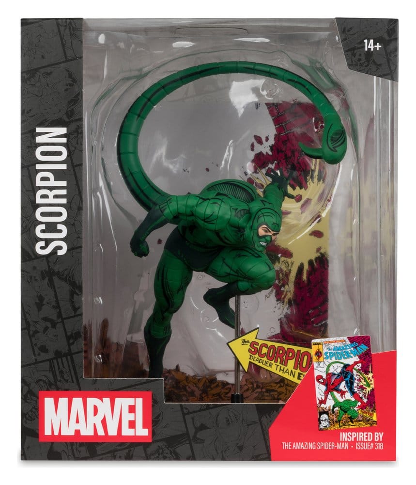 Marvel Collection Figura PVC 1/10 Scorpion (The Amazing Spider-Man #318) 17 cm