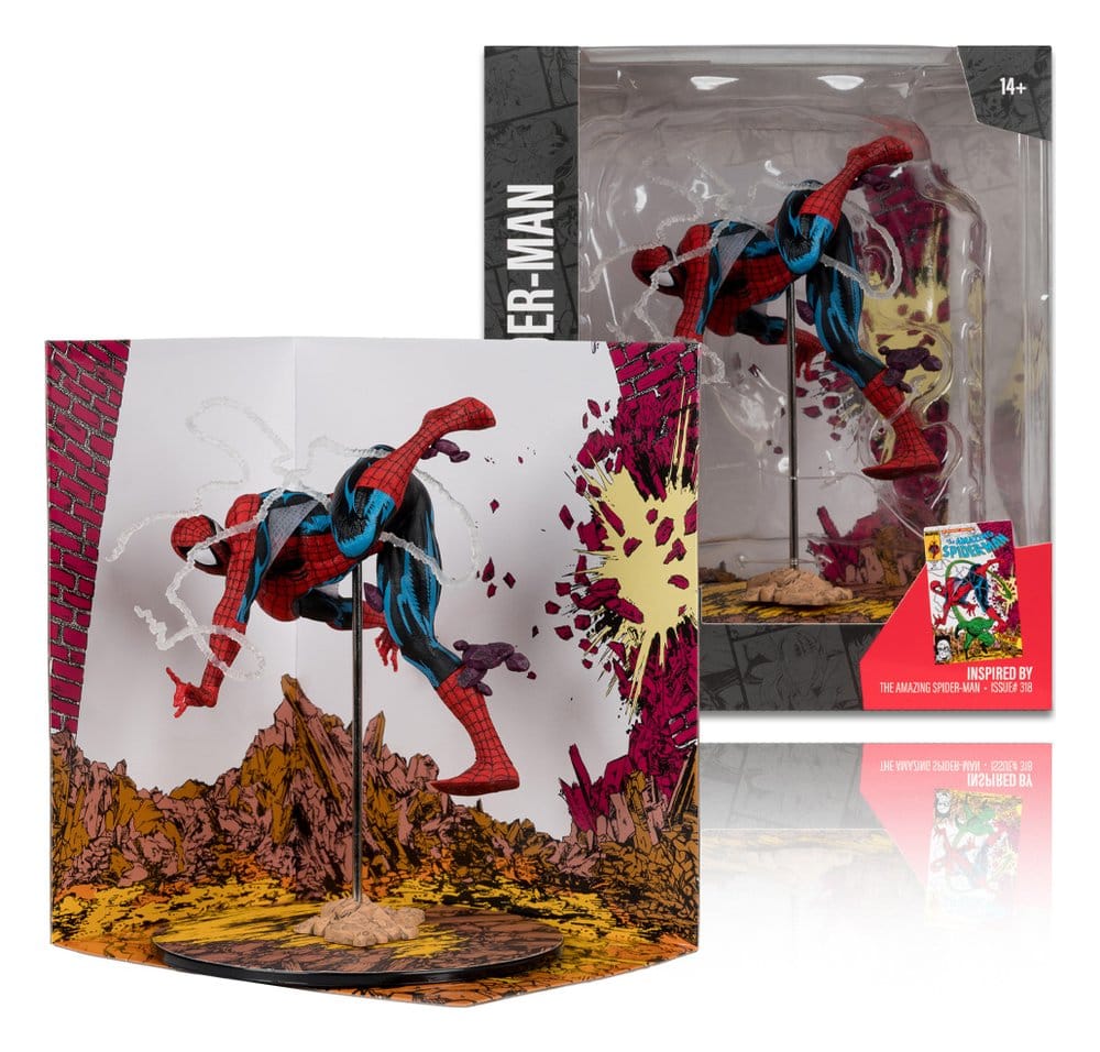 Marvel Collection Figura PVC 1/10 Spider-Man (The Amazing Spider-Man #318) 17 cm