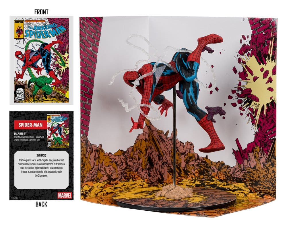 Marvel Collection Figura PVC 1/10 Spider-Man (The Amazing Spider-Man #318) 17 cm