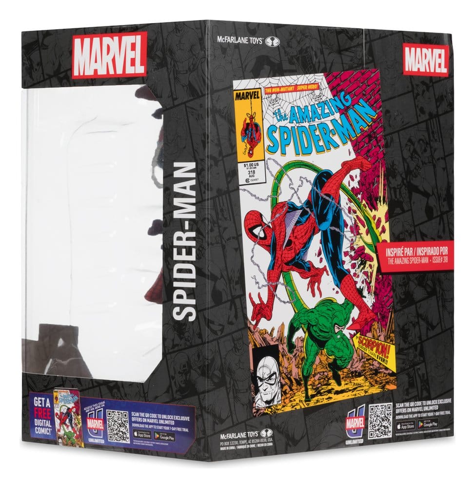 Marvel Collection Figura PVC 1/10 Spider-Man (The Amazing Spider-Man #318) 17 cm