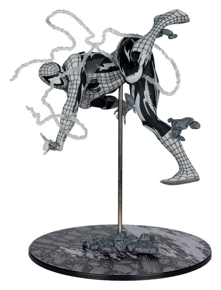 Marvel Estatua PVC !/10 Spider-Man (Line Art) (The Amazing Spider-Man #318) (Gold Label) 17 cm