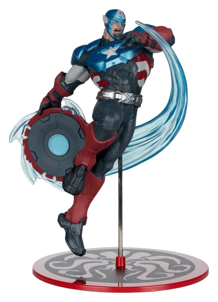 Marvel Rivals Collection Figura 1/10 Captain America 20 cm Frikytopia