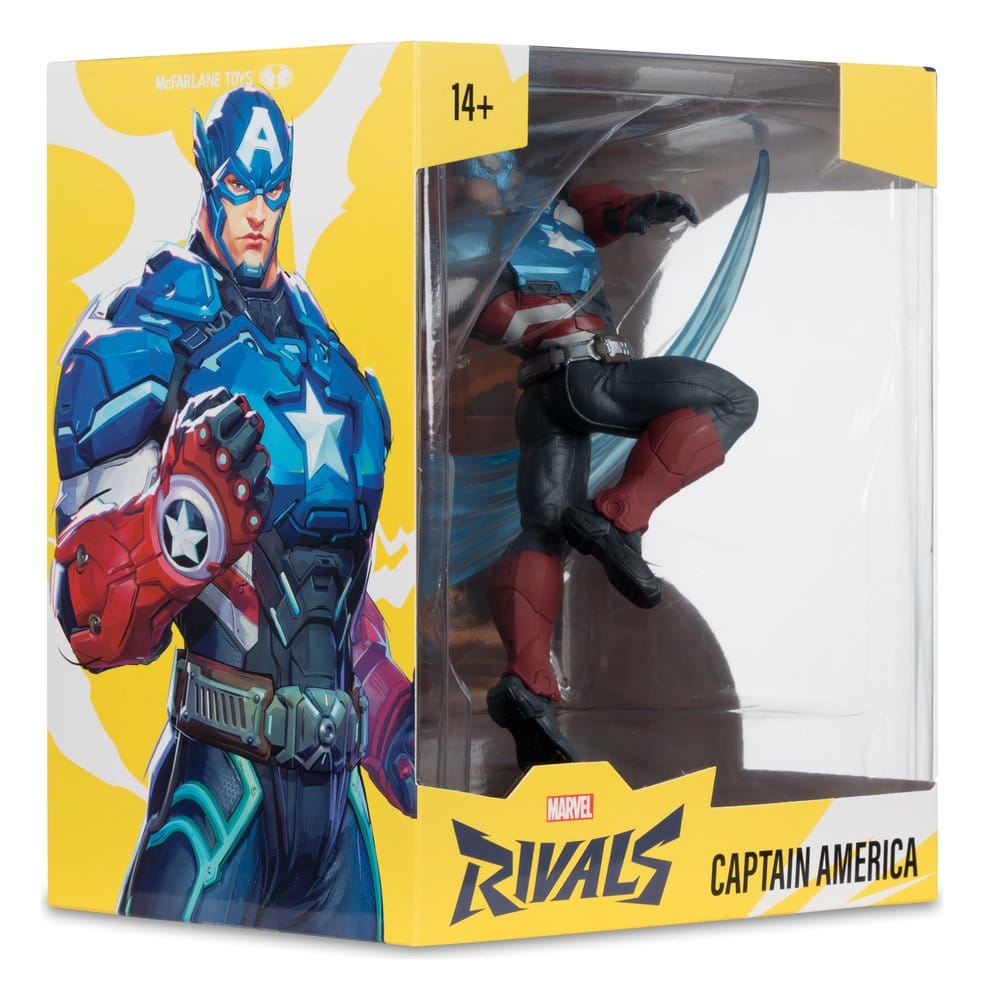Marvel Rivals Collection Figura 1/10 Captain America 20 cm