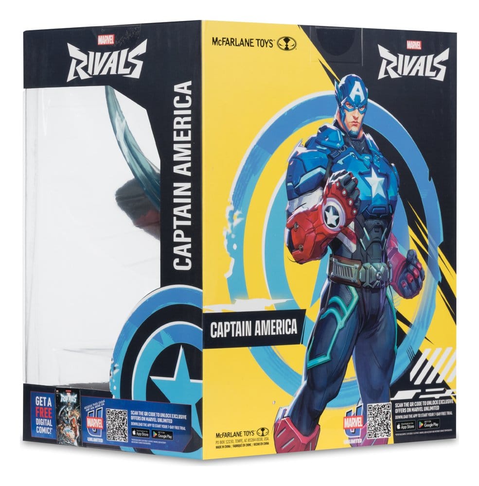 Marvel Rivals Collection Figura 1/10 Captain America 20 cm