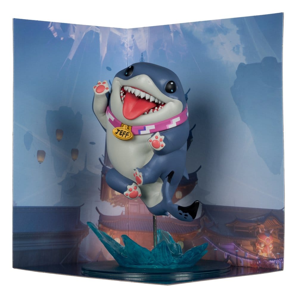 Marvel Rivals Collection Gamerverse Figura 1/10 Jeff The Land Shark 20 cm