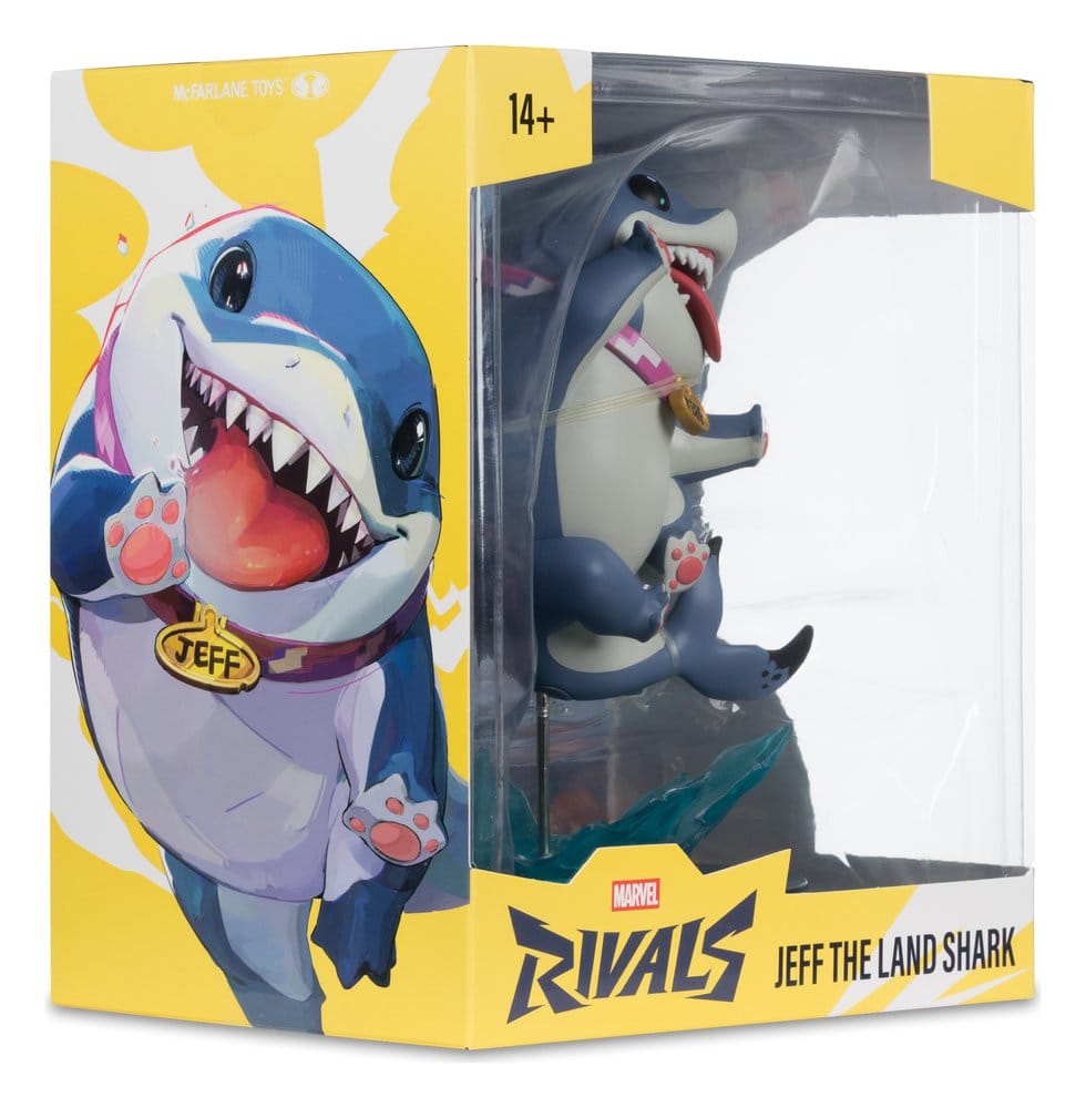 Marvel Rivals Collection Gamerverse Figura 1/10 Jeff The Land Shark 20 cm