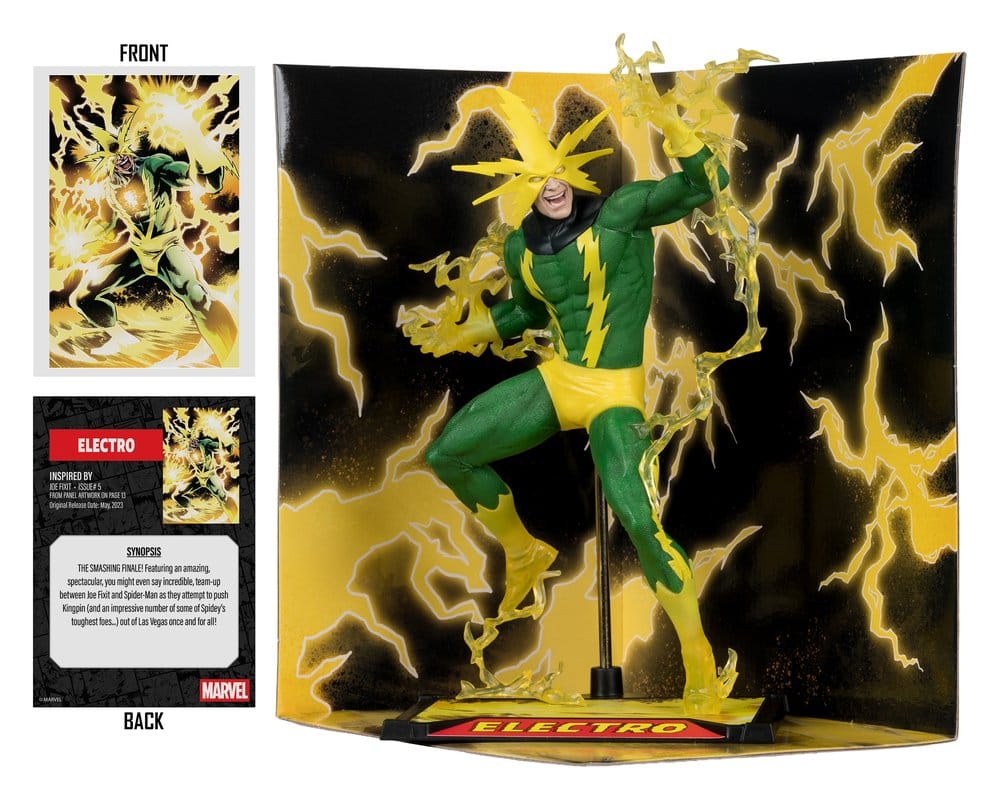 Marvel 1/10 Scale Estatua Electro (Joe Fixit #5) 19 cm