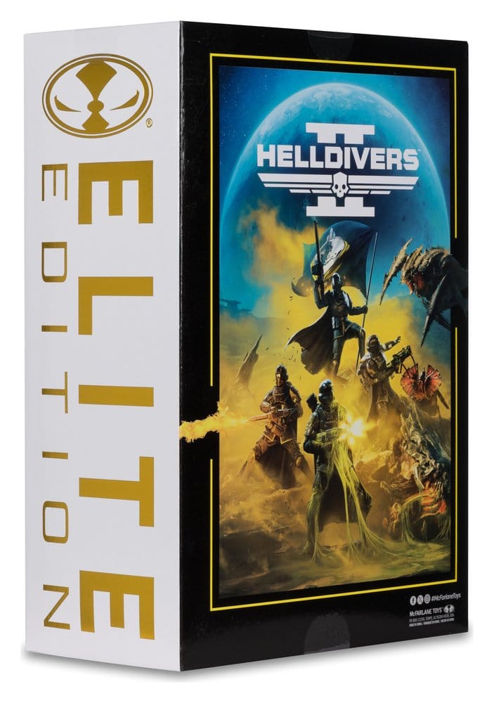 Helldivers 2 McFarlane Elite Edition Figura de Acción CE-25 Trench Engineer (Deluxe) 18 cm