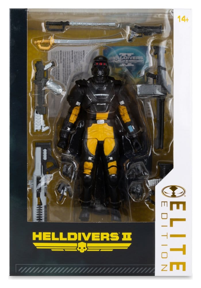 Helldivers 2 Elite Edition Figura SA-04 Combat Technician 18 cm