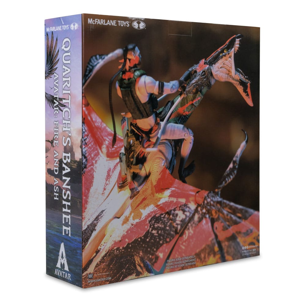Avatar: Fire and Ash Figura Quaritch's new Banshee