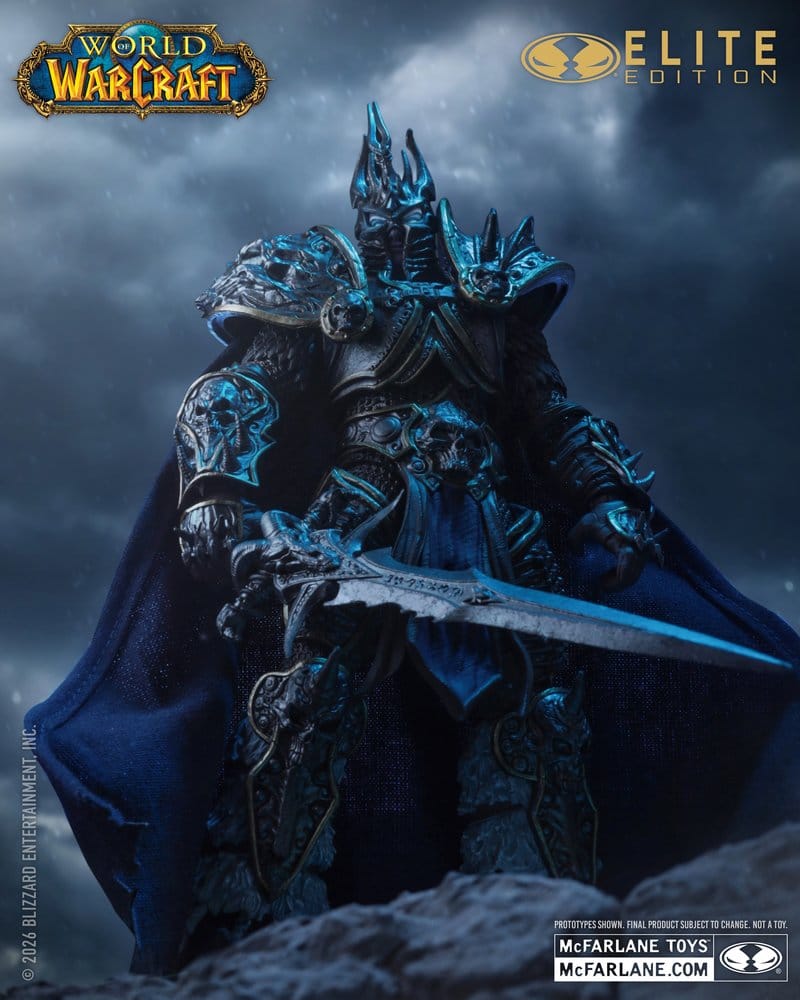 WORLD OF WARCRAFT LICH KING MCFARLANE ELITE EDITION 7" ACTION Figura