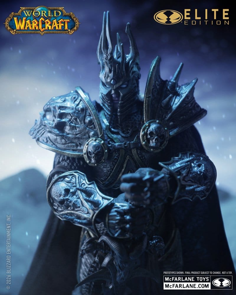 WORLD OF WARCRAFT LICH KING MCFARLANE ELITE EDITION 7" ACTION Figura