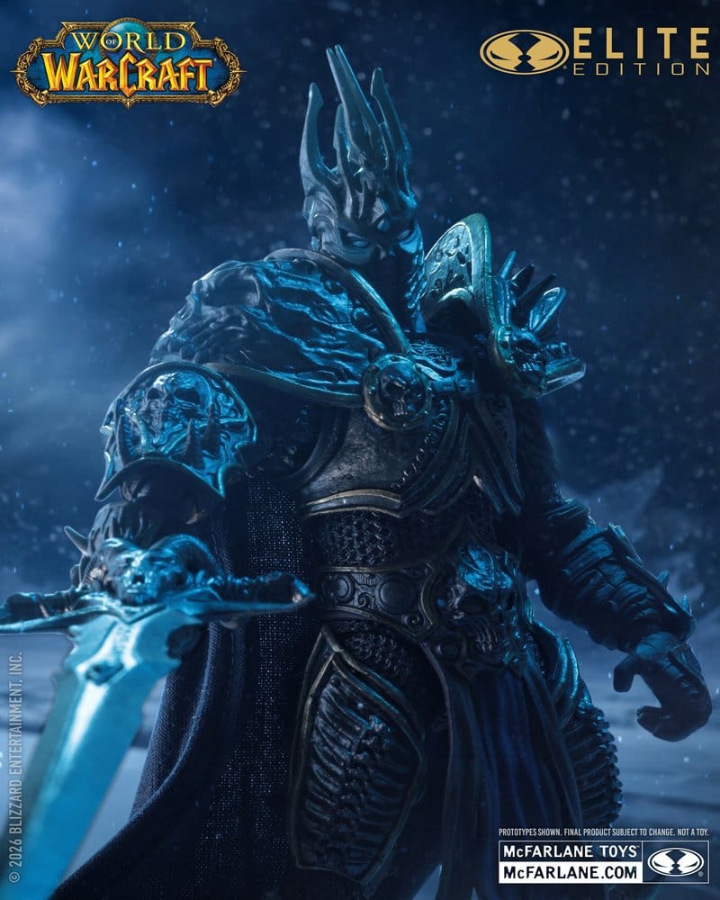 WORLD OF WARCRAFT LICH KING MCFARLANE ELITE EDITION 7" ACTION Figura