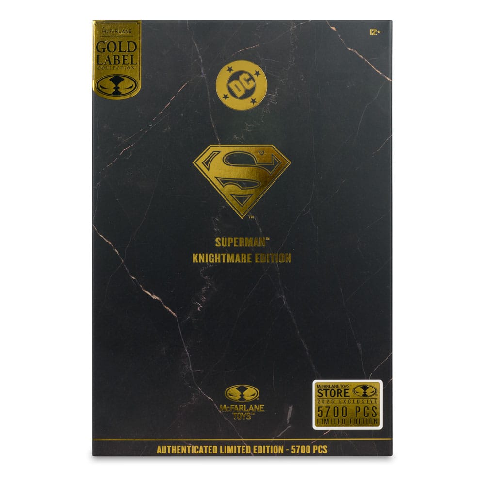 DC Multiverse Figura Superman (Future State) (Knightmare) (Gold Label) 18 cm