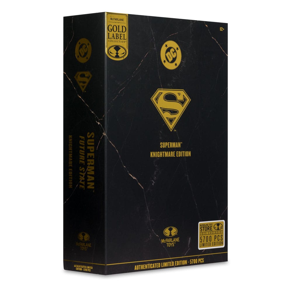 DC Multiverse Figura Superman (Future State) (Knightmare) (Gold Label) 18 cm