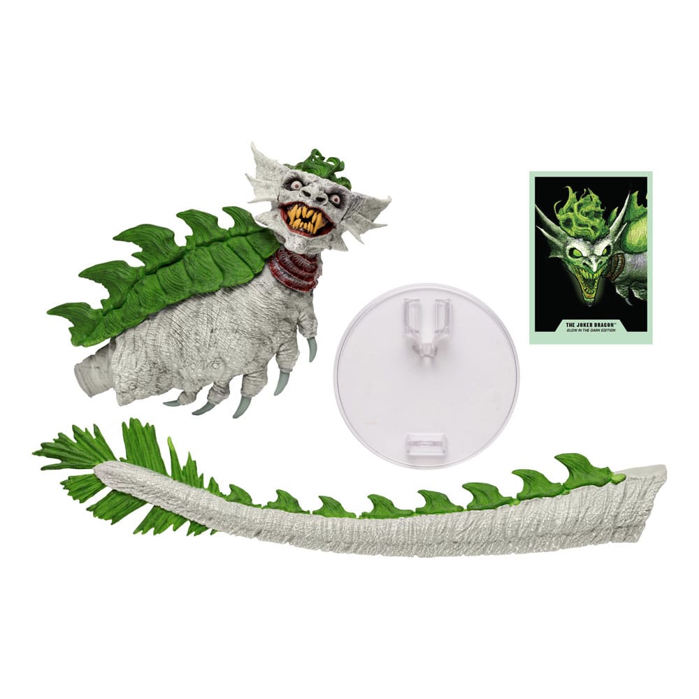 Dark Nights: Metal DC Multiverse Figura The Joker Dragon Glow in the Dark Edition (Gold Label) 25 cm