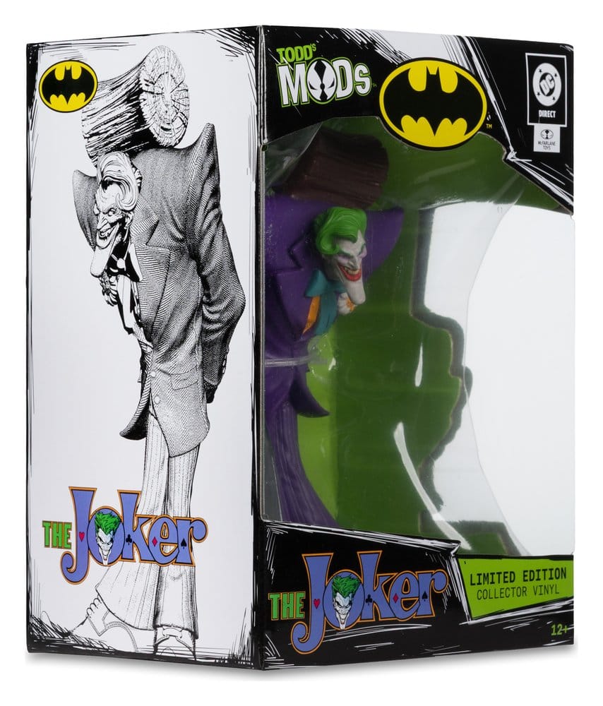 DC Direct Estatua Collector Vinyl The Joker (Limited Edition Todd's Mods) 13 cm