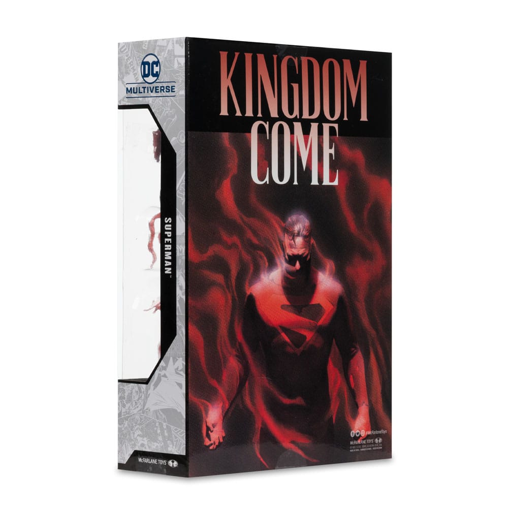 DC Multiverse McFarlane Cover Recreations Figura Superman (Kingdom Come) (Gold Label) 18 cm