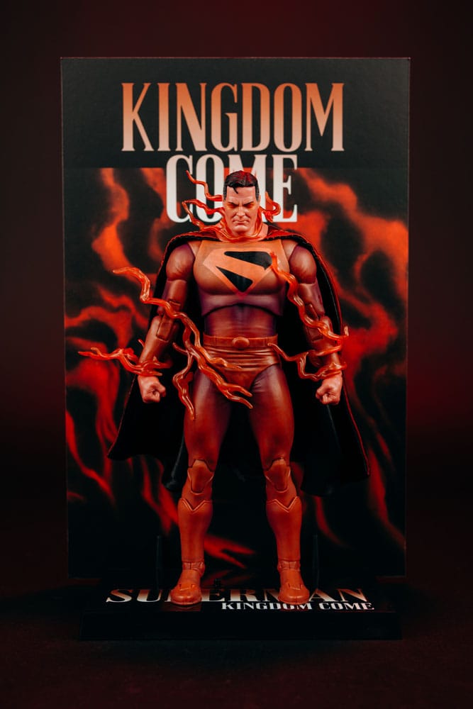 DC Multiverse McFarlane Cover Recreations Figura Superman (Kingdom Come) (Gold Label) 18 cm