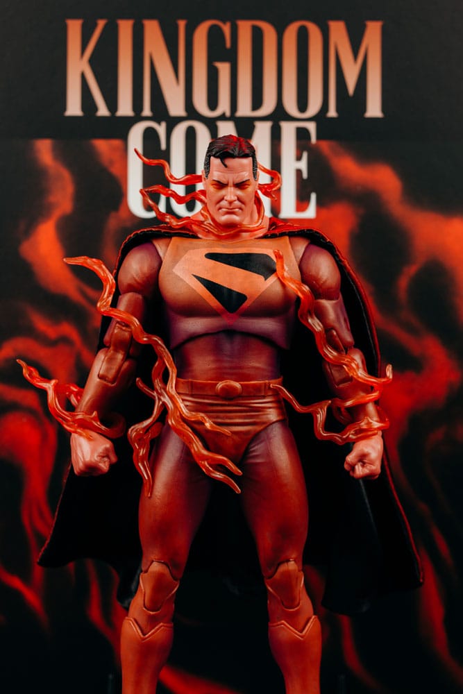 DC Multiverse McFarlane Cover Recreations Figura Superman (Kingdom Come) (Gold Label) 18 cm