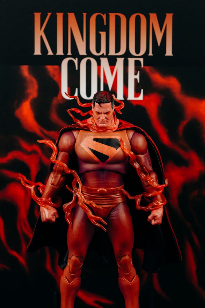 DC Multiverse McFarlane Cover Recreations Figura Superman (Kingdom Come) (Gold Label) 18 cm