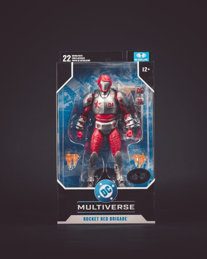 Justice League: Generation Lost DC Multiverse Figura Rocket Red Brigade (Platinum Edition) 18 cm Frikytopia