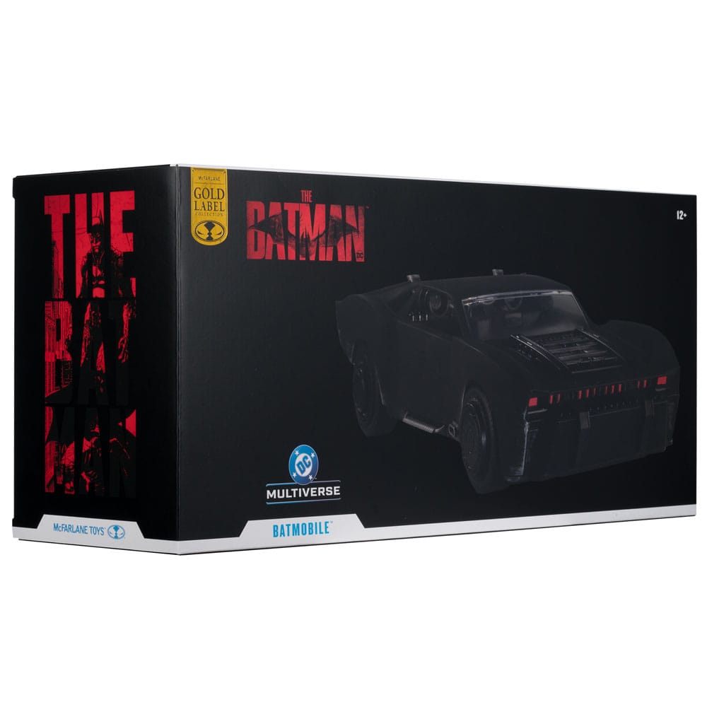 The Batman (2022) DC Multiverse Vehículo Batmobil (Gold Label) 48 cm