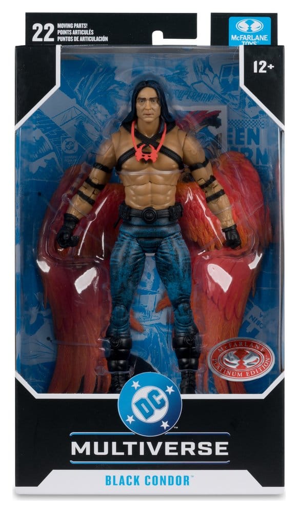 DC Multiverse Figura Black Condor (DC Classic) (Red Platinum Edition) 27 cm