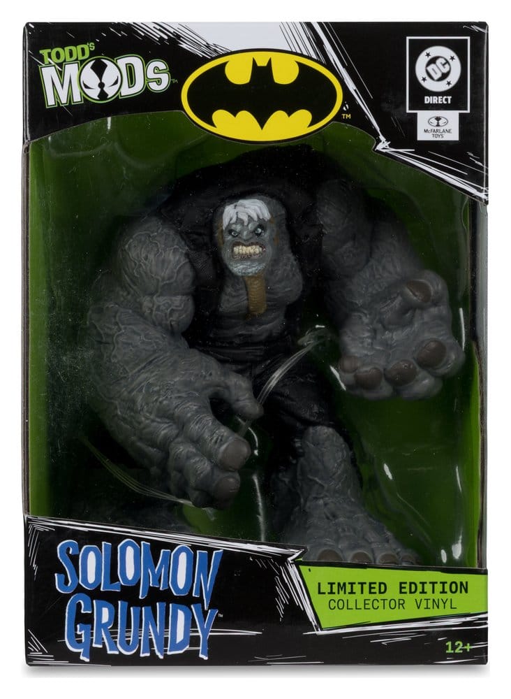 DC Direct Estatua Collector Vinyl Solomon Grundy (Limited Edition Todd's Mods) 11 cm